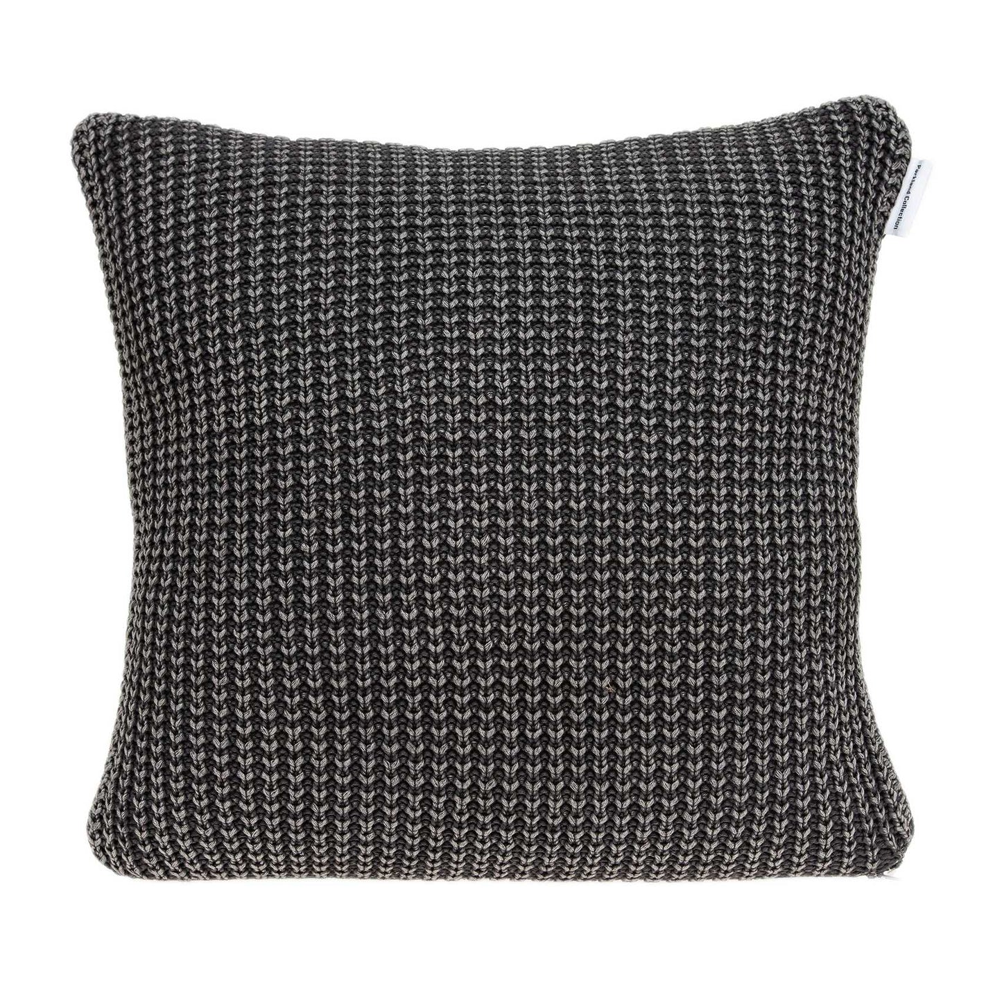 20inches x 7inches x 20inches Transitional Charcoal Pillow Cover With