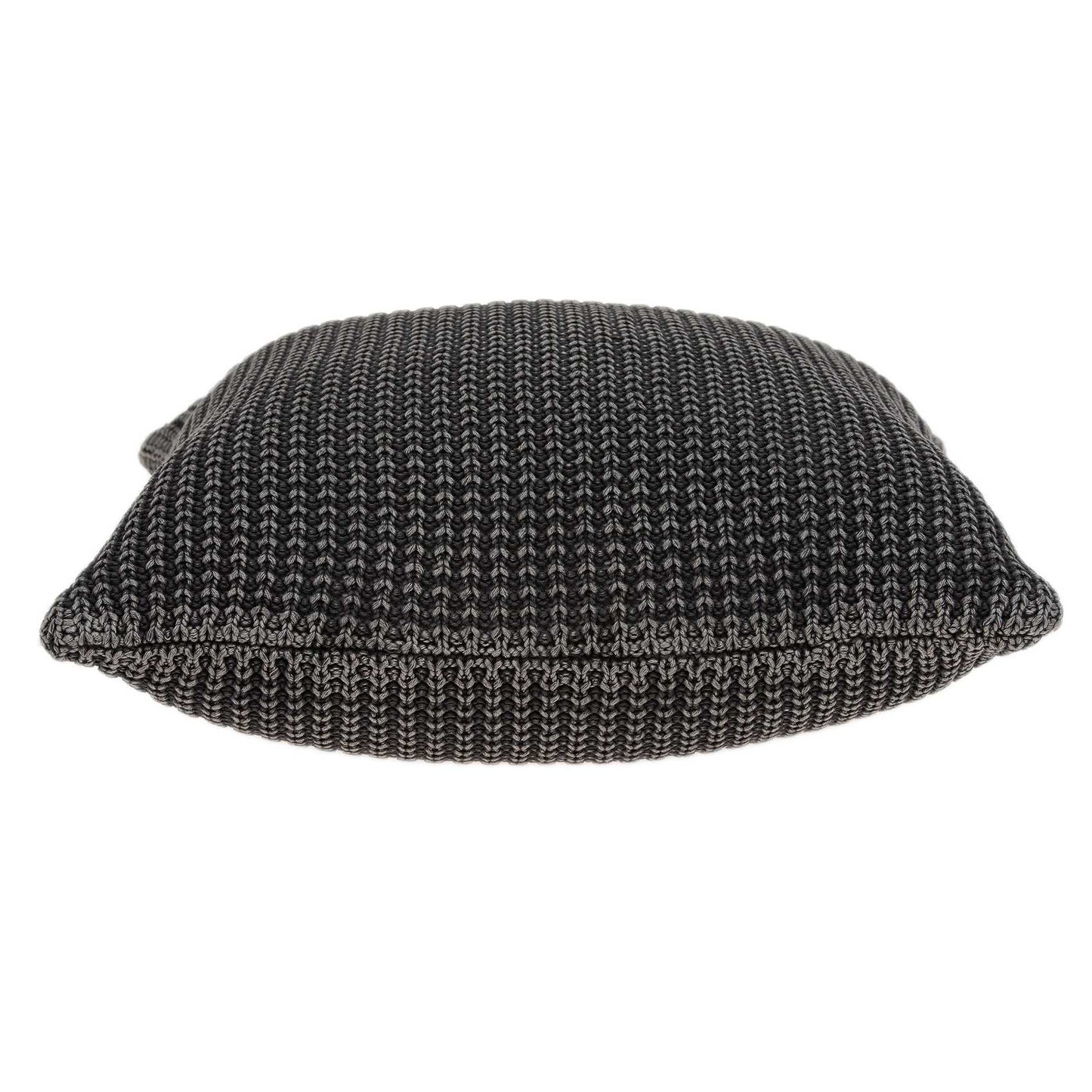 20inches x 7inches x 20inches Transitional Charcoal Pillow Cover With